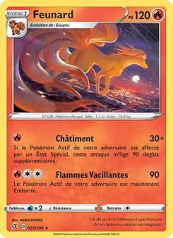 Feunard 25/192 — Rebel Clash