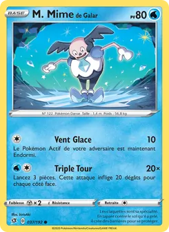 M. Mime de Galar 37/192 — Rebel Clash