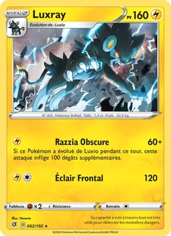 Luxray 62/192 — Rebel Clash