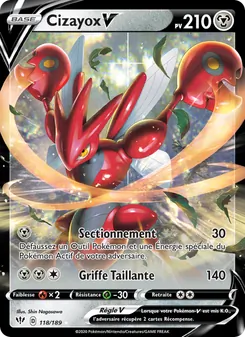 Cizayox V 118/189 — Darkness Ablaze