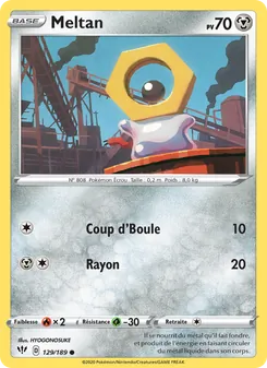 Meltan 129/189 — Darkness Ablaze
