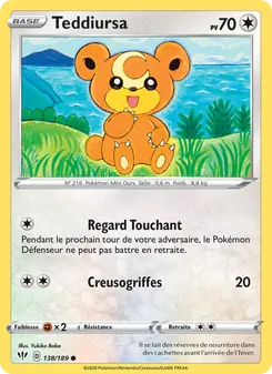 Teddiursa 138/189 — Darkness Ablaze