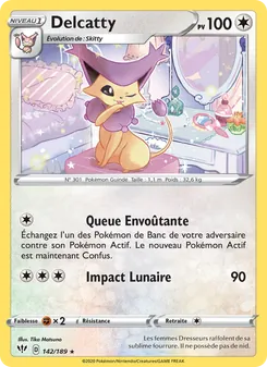 Delcatty 142/189 — Darkness Ablaze