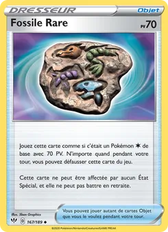 Fossile Rare 167/189 — Darkness Ablaze