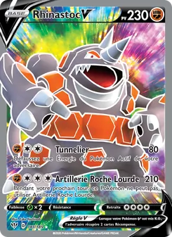 Rhinastoc V 181/189 — Darkness Ablaze