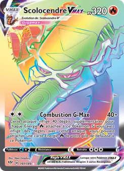 Scolocendre VMAX 191/189 — Darkness Ablaze