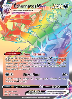 Éthernatos VMAX 192/189 — Darkness Ablaze