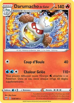 Darumacho de Galar 28/189 — Darkness Ablaze