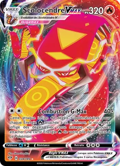 Scolocendre VMAX 34/189 — Darkness Ablaze