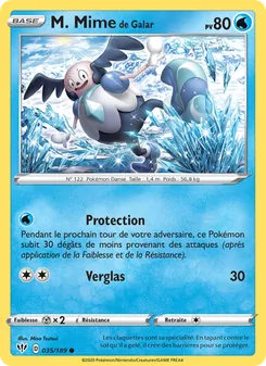 M. Mime de Galar 35/189 — Darkness Ablaze
