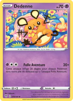 Dedenne 78/189 — Darkness Ablaze