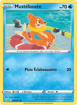 Mustébouée 22/72 — Shining Fates / Shining Fates Shiny Vault