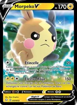 Morpeko V 37/72 — Shining Fates / Shining Fates Shiny Vault