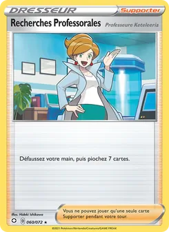 Recherches Professorales (Professeure Keteleeria) 60/72 — Shining Fates / Shining Fates Shiny Vault