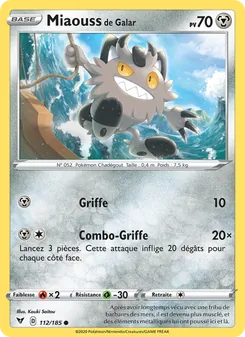 Miaouss de Galar 112/185 — Vivid Voltage