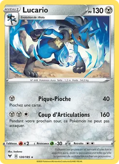 Lucario 120/185 — Vivid Voltage