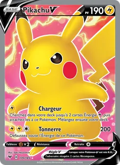 Pikachu V 170/185 — Vivid Voltage