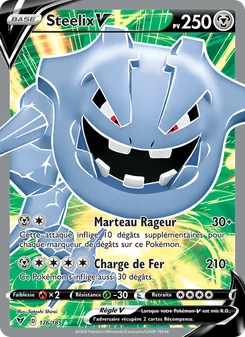 Steelix V 176/185 — Vivid Voltage