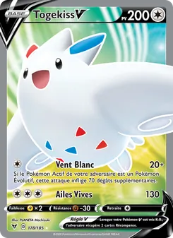 Togekiss V 178/185 — Vivid Voltage