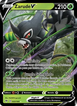 Zarude V 22/185 — Vivid Voltage