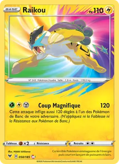 Raikou 50/185 — Vivid Voltage
