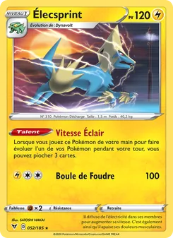 Élecsprint 52/185 — Vivid Voltage