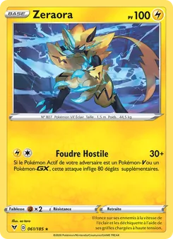 Zeraora 61/185 — Vivid Voltage