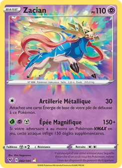 Zacian 82/185 — Vivid Voltage