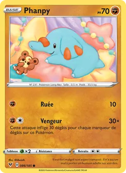 Phanpy 86/185 — Vivid Voltage