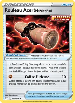 Rouleau Acerbe Poing Final 133/163 — Battle Styles