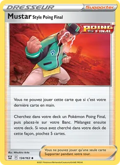 Mustar Style Poing Final 134/163 — Battle Styles