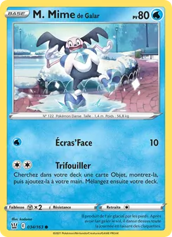 M. Mime de Galar 34/163 — Battle Styles