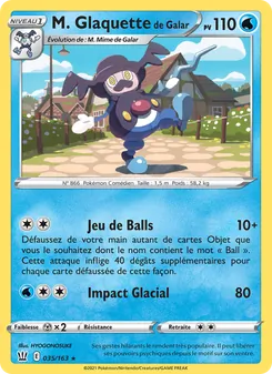M. Glaquette de Galar 35/163 — Battle Styles
