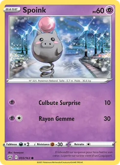 Spoink 55/163 — Battle Styles