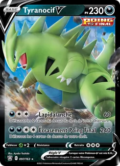 Tyranocif V 97/163 — Battle Styles