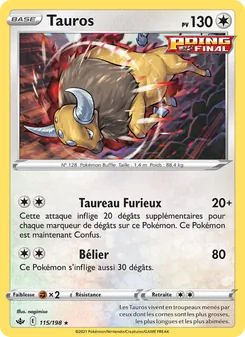 Tauros 115/198 — Chilling Reign