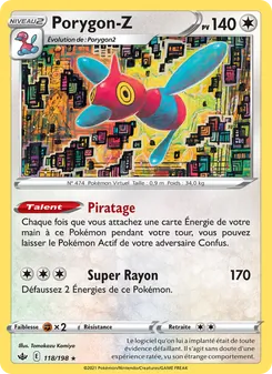 Porygon-Z 118/198 — Chilling Reign