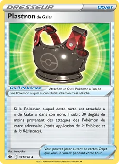 Plastron de Galar 141/198 — Chilling Reign