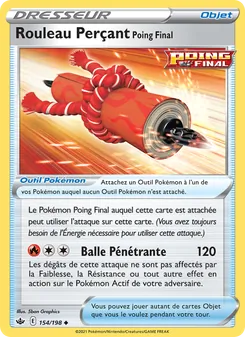 Rouleau Perçant Poing Final 154/198 — Chilling Reign