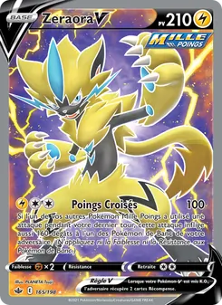 Zeraora V 165/198 — Chilling Reign