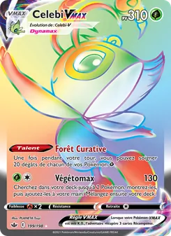Celebi VMAX 199/198 — Chilling Reign