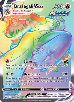 Braségali VMAX 200/198 — Chilling Reign