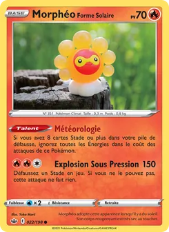 Morphéo Forme Solaire 22/198 — Chilling Reign