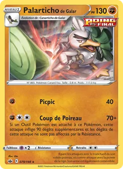 Palarticho de Galar 79/198 — Chilling Reign