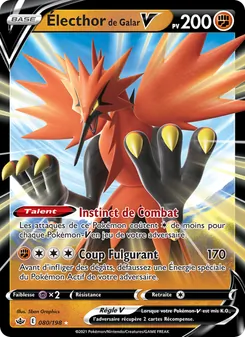 Électhor de Galar V 80/198 — Chilling Reign