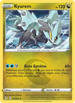 Kyurem 116/203 — Evolving Skies