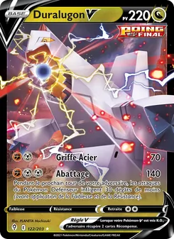 Duralugon V 122/203 — Evolving Skies