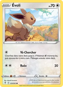 Évoli 125/203 — Evolving Skies