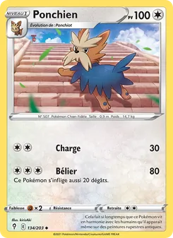 Ponchien 134/203 — Evolving Skies