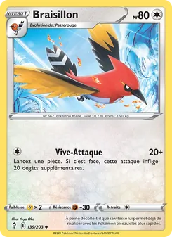 Braisillon 139/203 — Evolving Skies